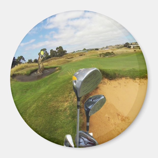 Lättare australiska Golf Design, Magnet (Framsidan)