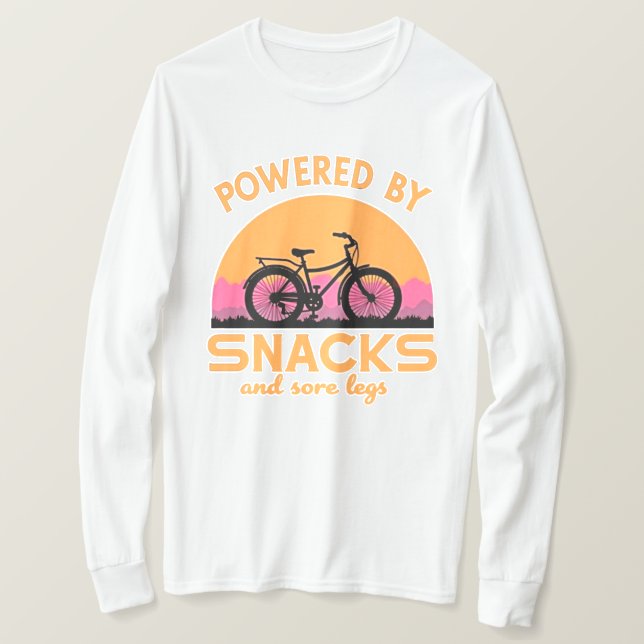 Lättare Äventyr-cykelcitat för Riders Älskare T Shirt (Design framsida)