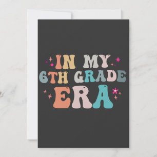 Lättare Back to school i min 6e-Klass era-lärare Inbjudningar