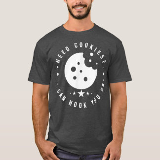 Lättare Baking Cookies-citat, Coola Cooking Baking T Shirt