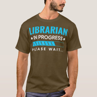 Lättare bibliotekarie i Progress Bibliotek Science T Shirt