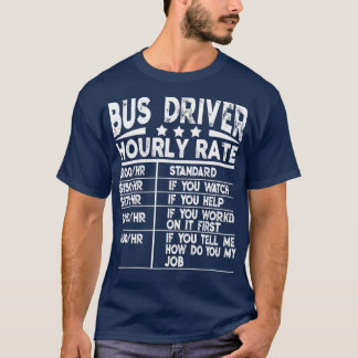 Lättare Buss-drivrutin, timtaxeringsgåva T Shirt