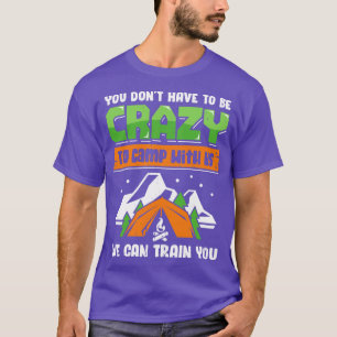 Lättare Camping Resa Vacation Friends Camper Gift T Shirt