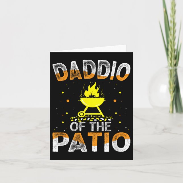 Lättare Daddio Fars dag Bbq Grill Da Kort (Framsida)