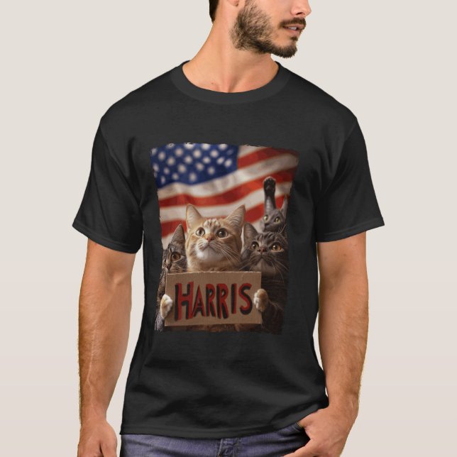 Lättare Dam för Harris 2024 T Shirt (Framsida)
