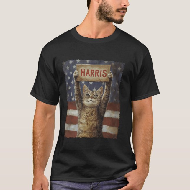 Lättare Dam för Harris 2024 T Shirt (Framsida)