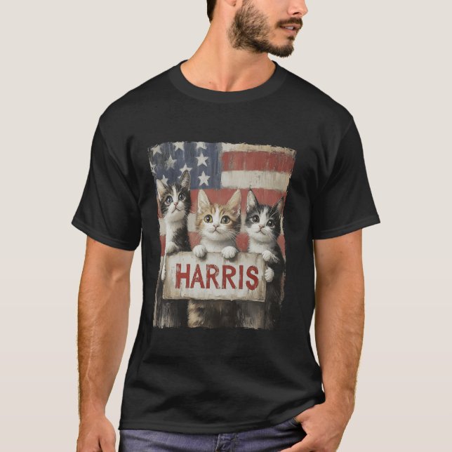 Lättare Dam för Harris 2024 T Shirt (Framsida)