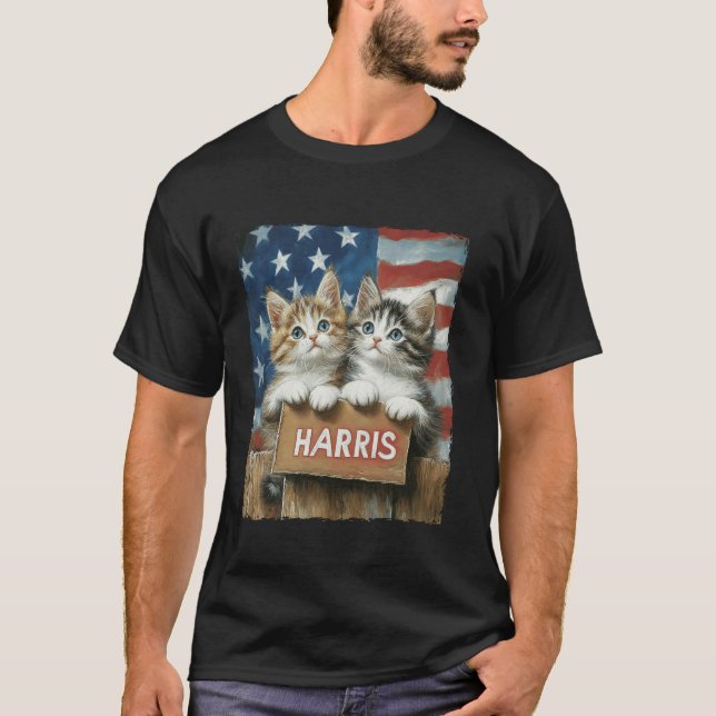 Lättare Dam för Harris 2024 T Shirt (Framsida)