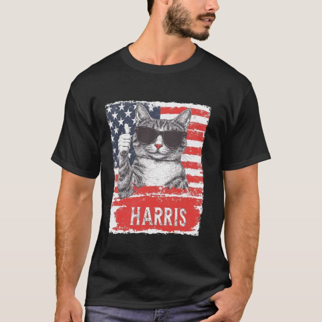 Lättare Dam för Harris 2024 T Shirt (Framsida)