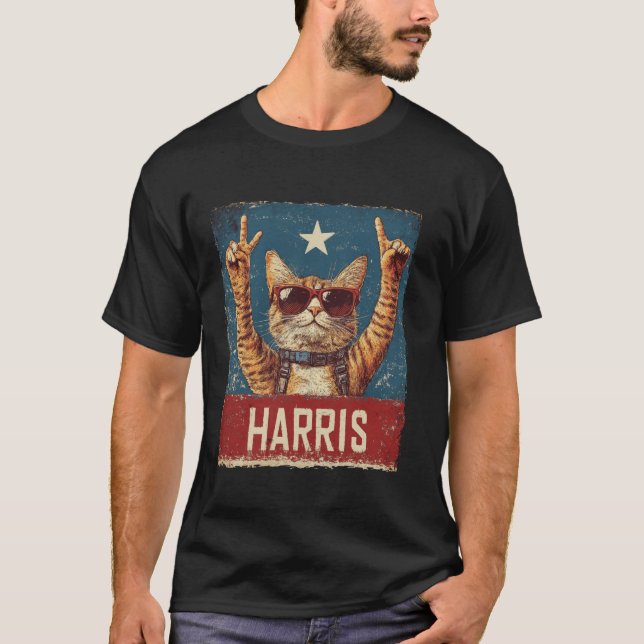 Lättare Dam för Harris 2024 T Shirt (Framsida)