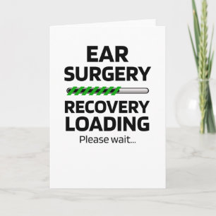 Lättare Ear Surgery Otoply Recovery Gifts Kort