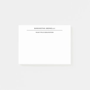 Lättare Elegant, attraktiv minimalist Post-it Block