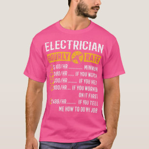 Lättare elgåvorElektriskt timpris T Shirt