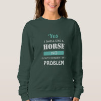 Lättare Equestrian Rider Ja, jag smell som en häst