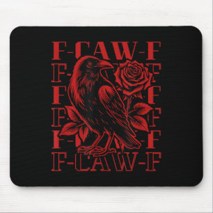Lättare F-caw-f-Kråka Black Kråka, F-caw-f Black B Musmatta