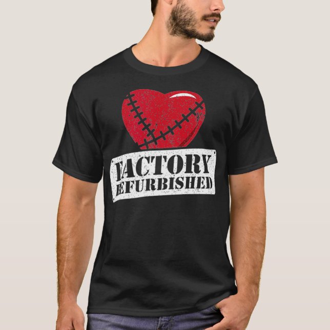 Lättare fabriksrekurberad bypassoperation CHD T Shirt (Framsida)