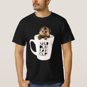 Lättare Finger-apan i SHUD-DUH-FAH-KOPP Kopp T Shirt