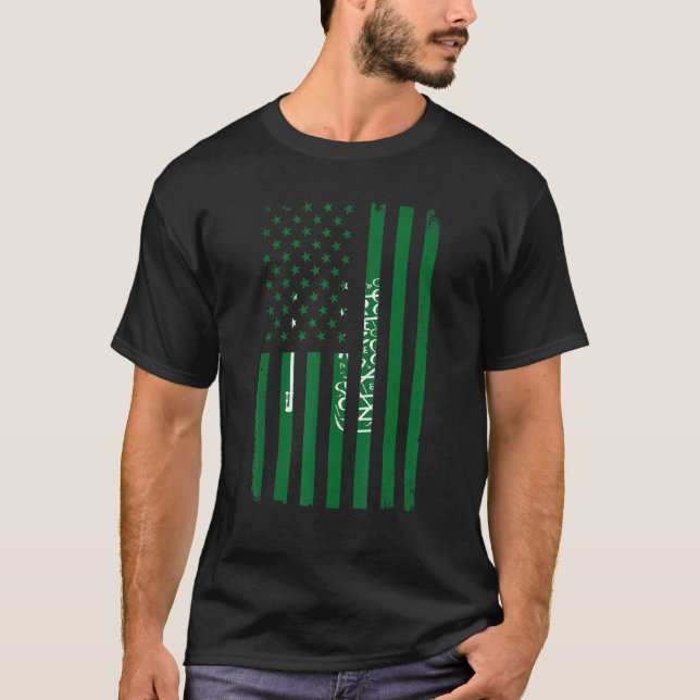 Lättare fotbollsspelare Älskare Saudiarabien Saudi T Shirt (Framsida)