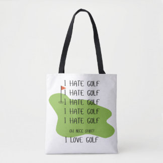 Lättare Golf ThLED Tote for Golf Älskare Tygkasse