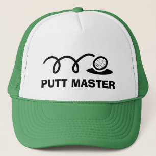Lättare golfhattar Putts Master Keps