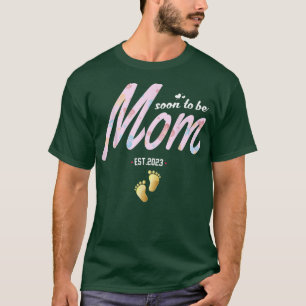 Lättare Gravid Kvinnor snart till Mamma år 2023 fö T Shirt
