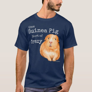 Lättare Guinea Gris Ett Guinea Gris Kort Crazy T Shirt