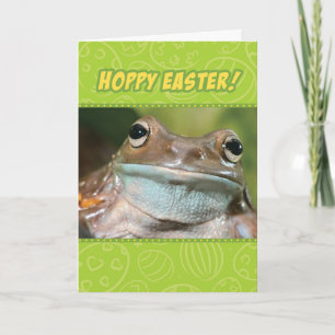 Lättare Hoppy Påsk från ett Grog Påsk-kort Kort