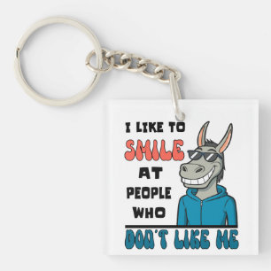 Lättare horse Donkey Smile på People Sarcastic