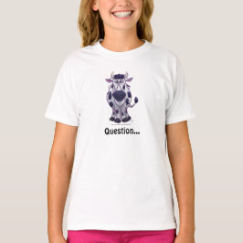 Lättare huvuden och Svan Cow Tjock Butt-Shirts T-shirt
