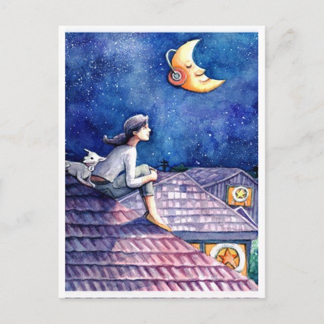 "Lättare" - inspirerad av Eraserhead Sång Vykort (Framsida)