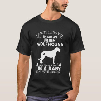Lättare Irish Wolfhound Hundälskares Gifts for Wom T Shirt