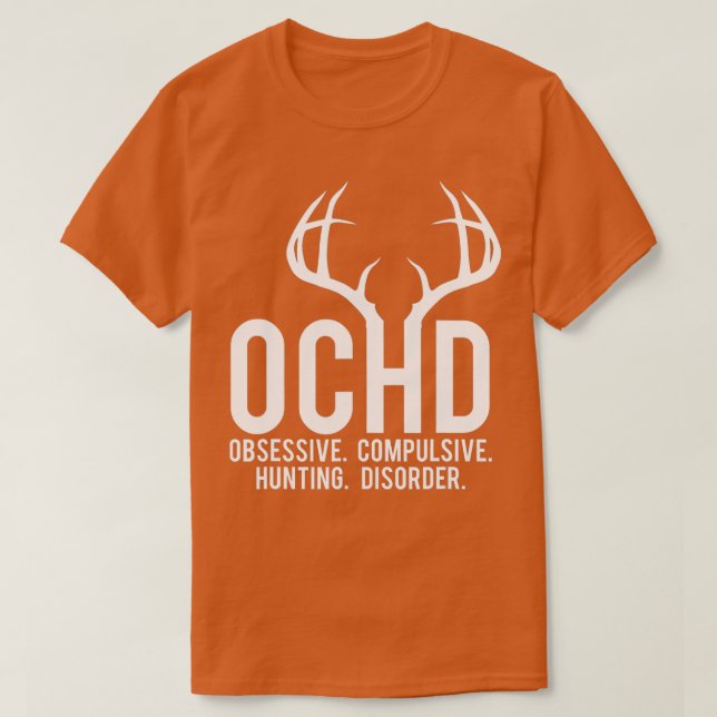 Lättare jaktdesign för Hjortar T Shirt (Design framsida)