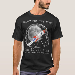 Lättare jordshirt Firmament Dome Conspiracy 1 T Shirt
