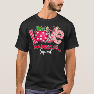 Lättare KÄRLEK, råd, Squad Teacher Valentines day T Shirt