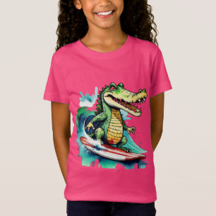 Lättare krokodilsurfing T-Shirt
