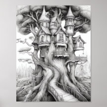 Lättare liggande färgning Poster