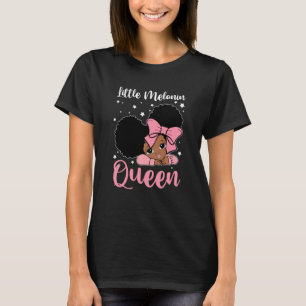 Lättare Little Girl Melanin Black History Magic To T Shirt