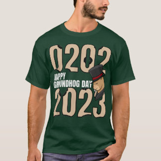 Lättare Lycklig Groundhog-dagen februari 2023 Holi T Shirt