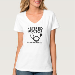 Lättare medicinskt tema Doktor Pension T Shirt