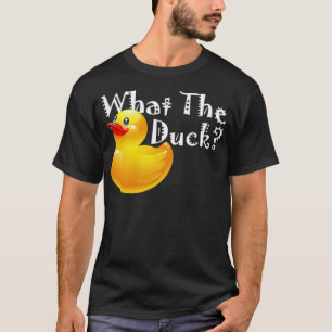 Lättare Novelty Gift för djur av gummi Anka Älskar T Shirt