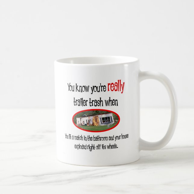 Lättare och gåvor från Trailer Park Kaffemugg (Höger)