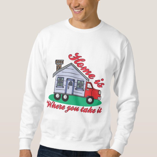 Lättare och gåvor från Trailer Park Lång Ärmad Tröja (Framsida)