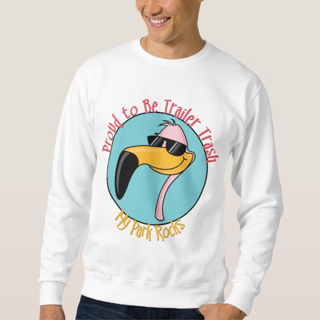 Lättare och gåvor från Trailer Park Sweatshirt (Framsida)