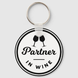 Lättare partner i Nyckelringen Vin Nyckelring