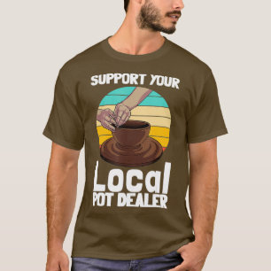 Lättare pottery Gift for Pot Dealer Manar Women T Shirt