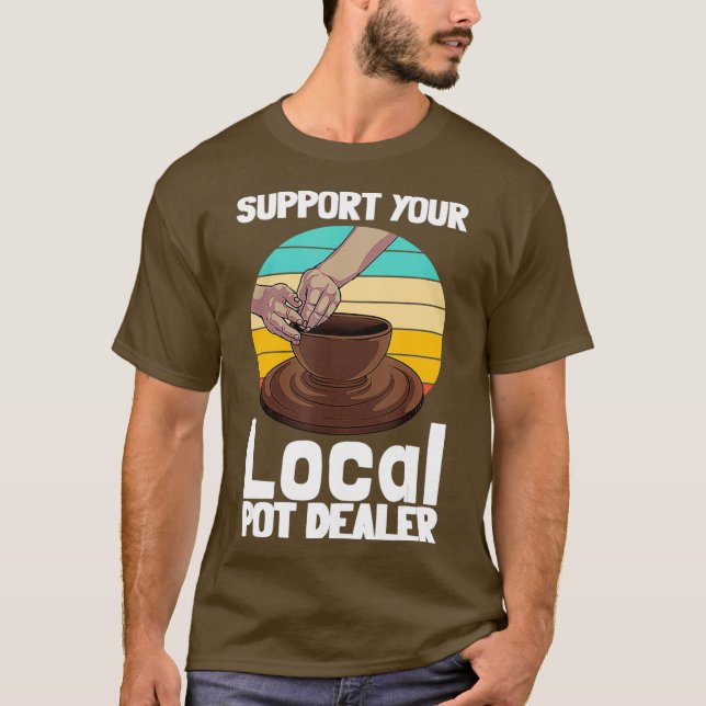 Lättare pottery Gift for Pot Dealer Manar Women T Shirt (Framsida)