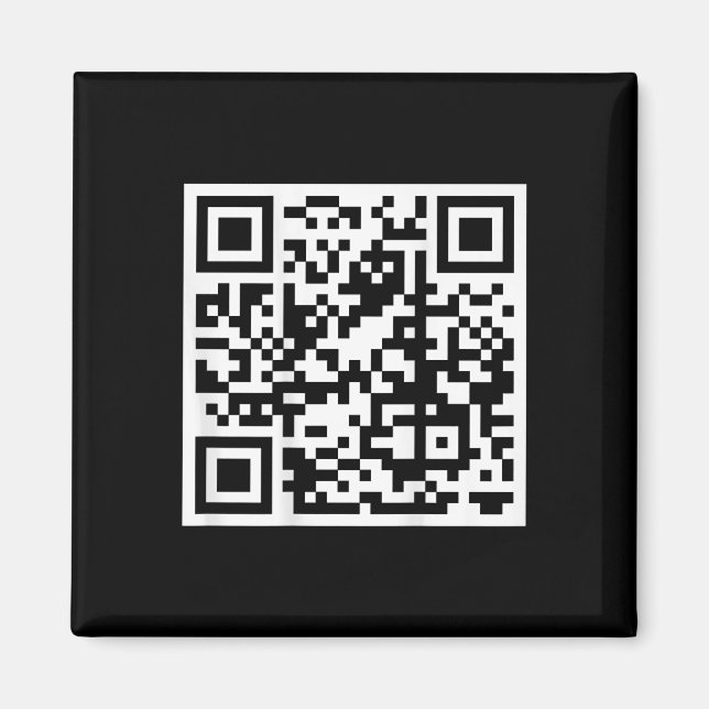 Lättare Qr Ordförande Trump 4547 Trump Dancing Cod Magnet (Framsidan)