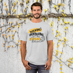 Lättare retur för funktionsavvikelse - varning t shirt