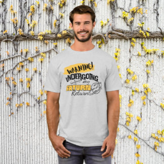 Lättare retur för funktionsavvikelse - varning t shirt