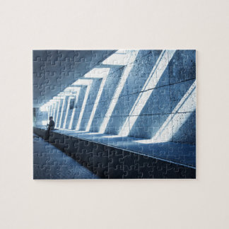 Lättare saxofonspelare - 8 x 10 - 110 bildpunkter pussel